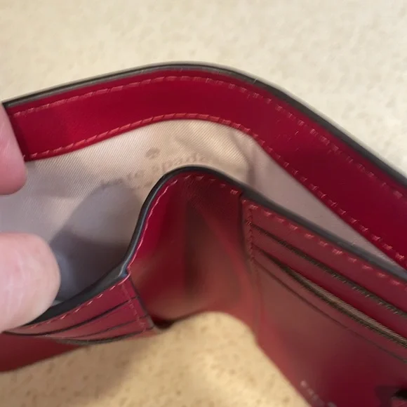 Kate Spade Madison NWT Light Pink Leather Wallet MSRP $189 - Picture 7 of 9